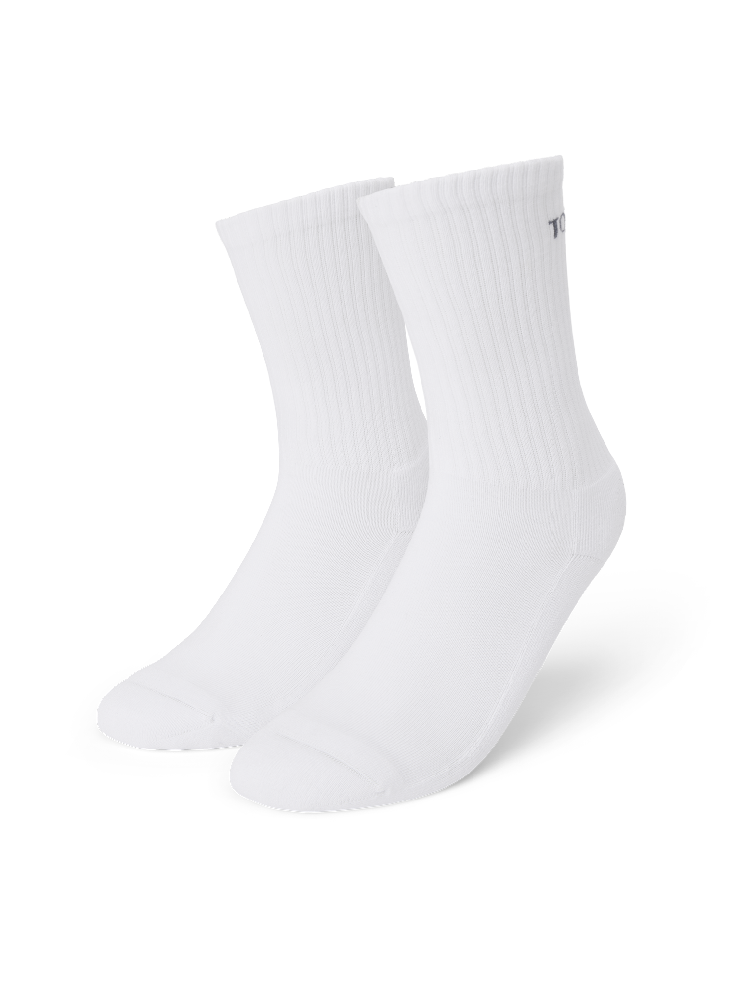 Die LeGer x Oh April - Sue Socks Stronger by LeGer by Lena Gercke in Größe 36 sind aufrecht auf weißem Hintergrund abgebildet, die Zehen zeigen leicht nach links, modelliert von Model 1.73m für eine genaue Darstellung der Passform.